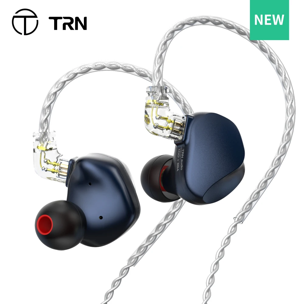 TRN VX PRO 8BA+1DD Hybrid Drive In-ear Earphones HiFi High-quality Earplugs With 2PIN Cables V90 X7 BT30 VXPRO T300 BA15 MT1 | Электроника