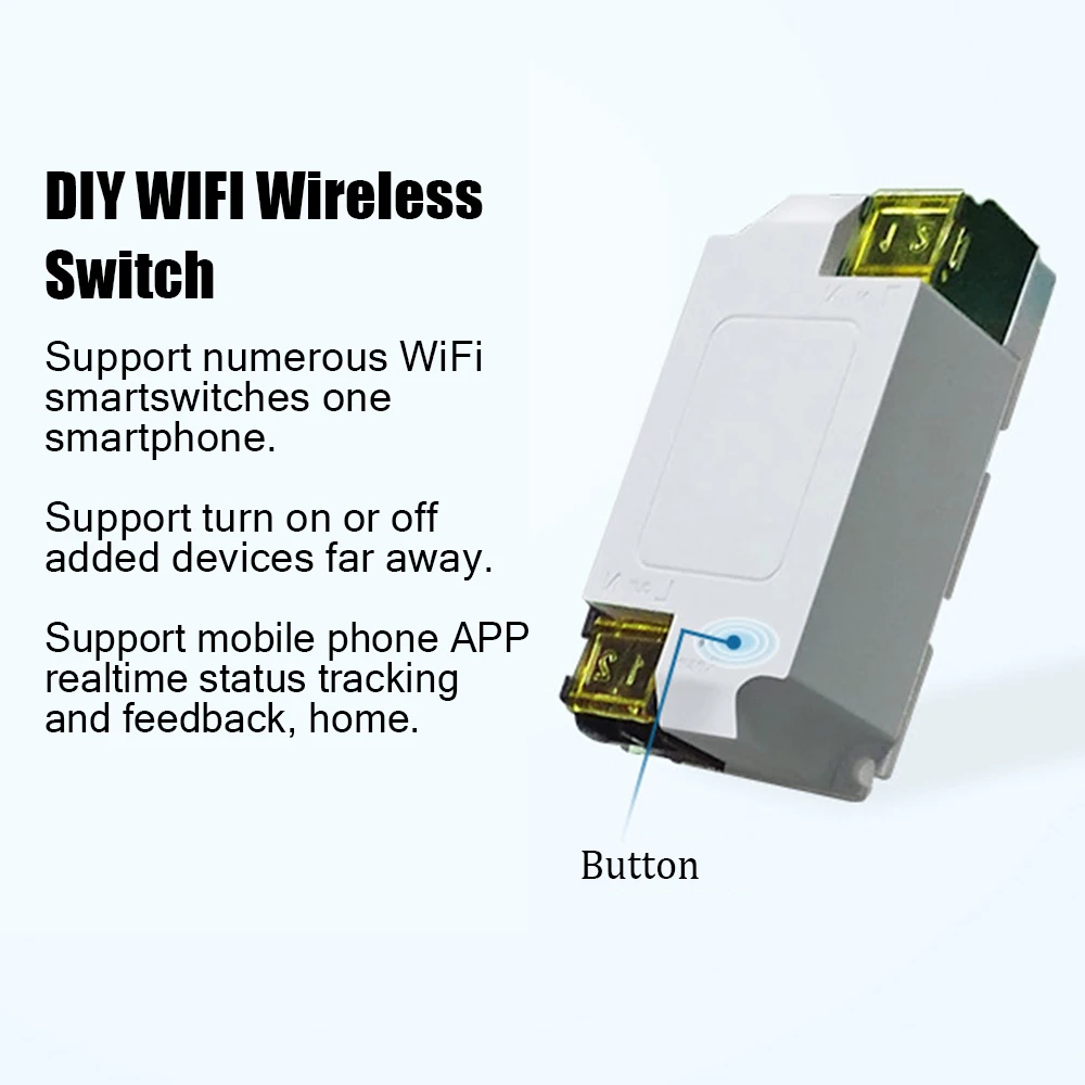 3000 Вт 15A базовый DIY wifi беспроводной переключатель SmartHome приложение дистанционное управление таймер Модуль Розетка Рабочая домашняя IFTTT AC 100-240 В