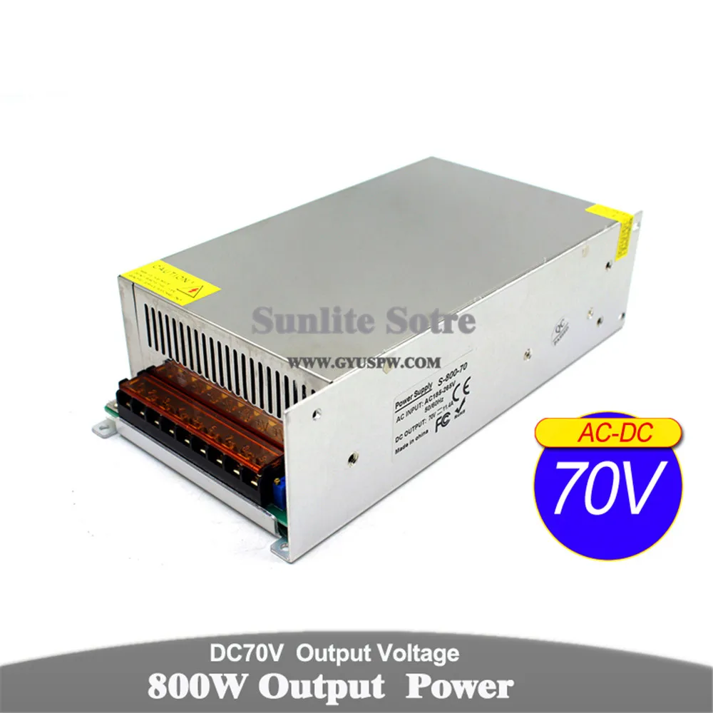 Питание DC12V DC18V DC4V DC30V DC36V DC42V DC48V DC60V 800 Вт Светодиодный драйвер переменного тока трансформаторы импульсный источник питания для Светодиодный светильник CCTV фрезерный станок с чпу шаговый двигатель