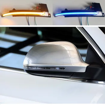 

Side Wing Mirror LED Turn Signal Light For Audi A3 8P A4 A5 B8 Q3 A6 C6 4F S6 S4 S5 A8 D3 8K S8 Dynamic Indicator Blinker Lamp