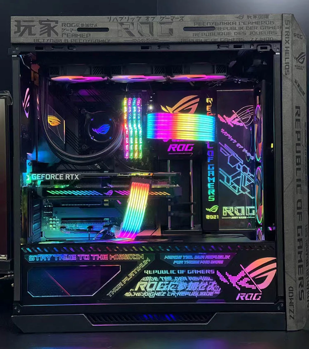 ASUS ROG Strix Helios 吹雪カスタム ARGBパネル付属 ASUS ROG Strix Helios 吹雪カスタム ARGBパネル付属 ROG Strix