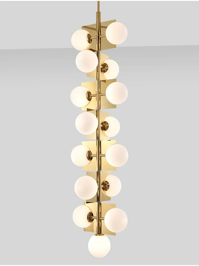 Lukloy Modern Luxury Pendant Lamp Ceiling Pendant Chandeliers Hang