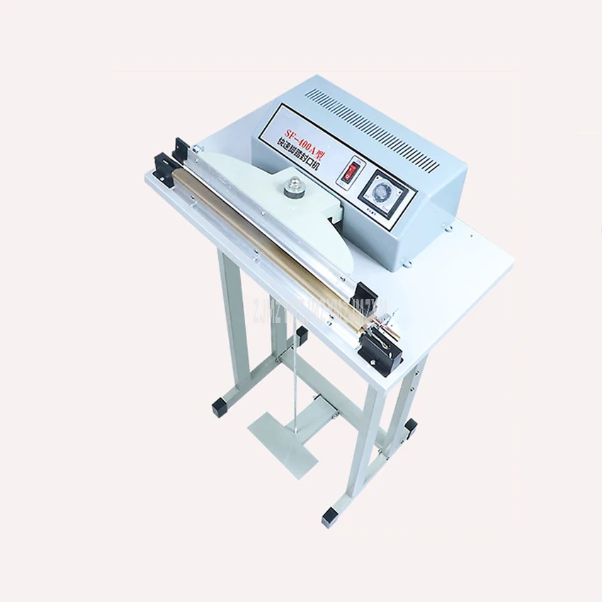 40cm Length Food Pedal Bag Sealer Platic Bag Heat Sealing Machine Dry