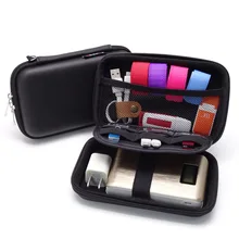 Цифровая сумка для хранения USB органайзер для кабеля данных наушников провод Ручка power Bank Дорожный комплект чехол сумка для наушников Аксессуары для электроники