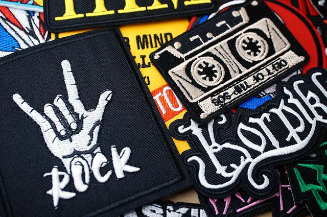 Music Band Embroidered Metal Rock Sew Patches