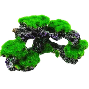

Aquarium Underwater Artificial Moss Coral Reef Sculpture Colorful Fish Tank Landscape Ornament Resin Desktop Decoration Photo Pr