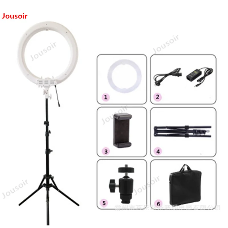18 inch circular photography fill light live beauty fill light set with light stand Self-time ring light CD50 T03