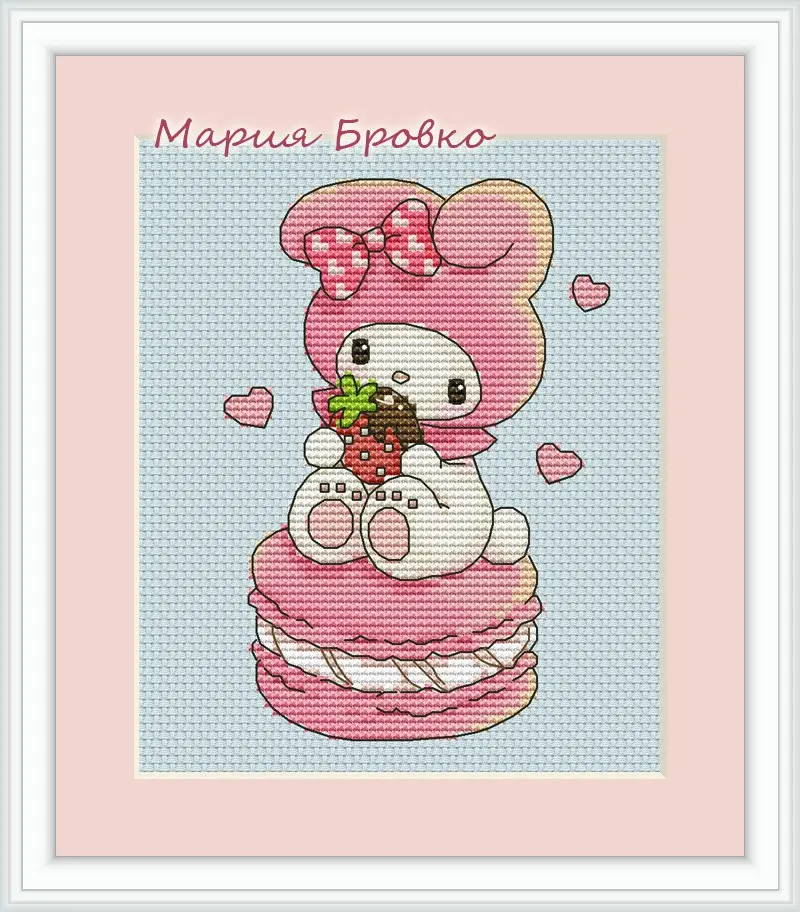 Различные милые маленькие наборы для вышивки крестом Божья коровка Набор для вышивки крестиком завод животный дизайн 14ct холст вышивка рукоделие - Цвет: Темно-серый