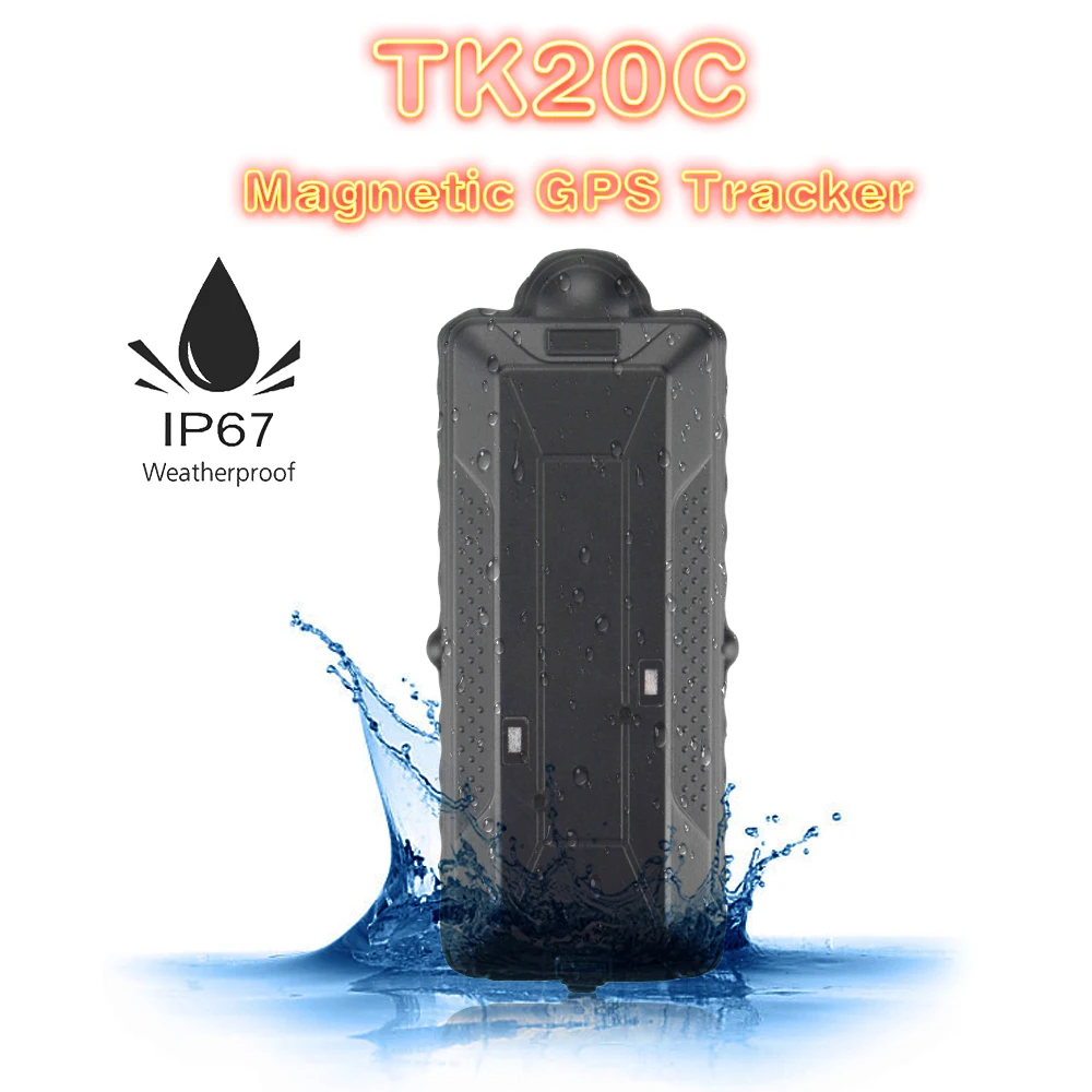 4G LTE gps трекер TK20C с большим аккумулятором 20000 мАч водонепроницаемое магнитное отслеживающее устройство добавить датчик отключения оповещения
