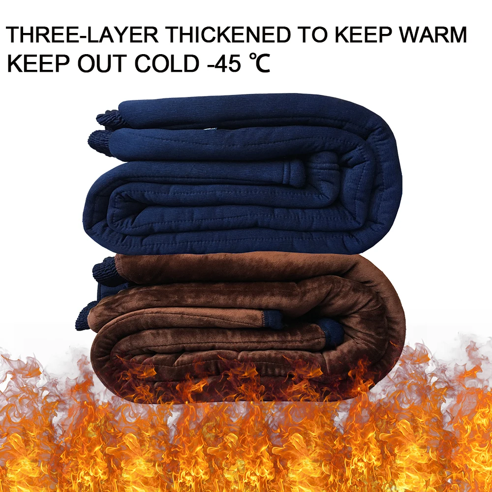 2019 зимние утолщенные штаны из верблюжьей шерсти мужское теплое термобелье до