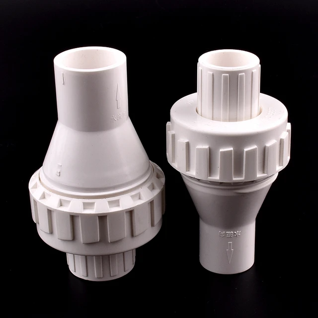 20/25/32 Mm Id Pvc Öv Rugó Egyirányú Nem Visszatérő Ellenőrző Szelepcsövek Illesztő Csatlakozó Adapter Vízcsatlakozó A Kert Öntözéséhez - Image 4