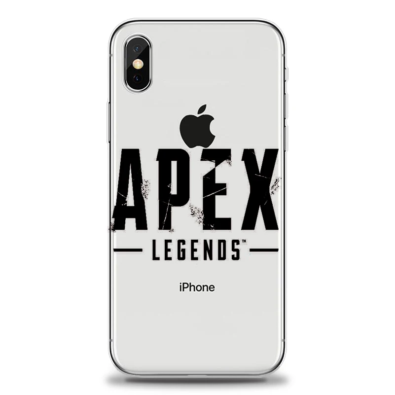 Чехол для телефона iPhone XS Max XR 7 8 6 6s Plus Apex Legends Royale Game для iPhone 5 5S SE Мягкий силиконовый чехол из ТПУ - Цвет: TPU