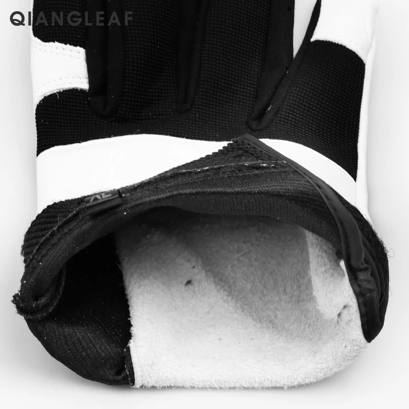 QIANGLEAF брендовые зимние Противоударные Защитные рабочие перчатки из овчины Утепленные зимние кожаные мужские противоударные перчатки 5600