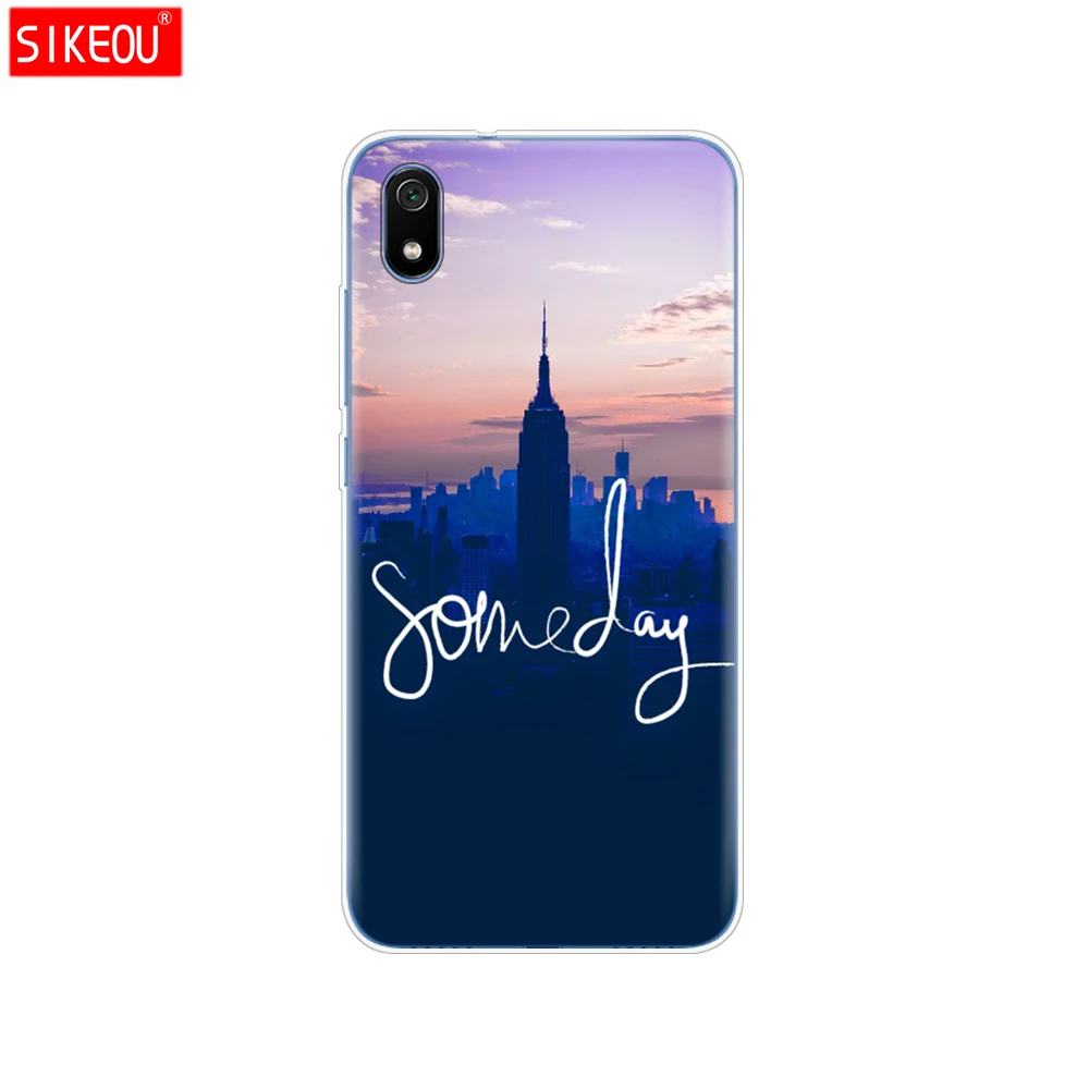 10502 Силиконовый чехол для xiaomi redmi 7a, чехлы с полной защитой, мягкая задняя крышка из ТПУ для redmi 7 a, бампер hongmi 7a, чехол для телефона - Цвет: 10502