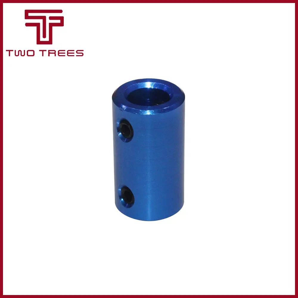 5x8mm 5x5mm 8x8mm Blue Aluminum Alloy Flexible Shaft Coupler D14 L25 5mm to 8mm 5 to 5mm Shaft for Motor Shaft Model Coupling (4)