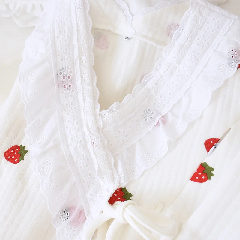 Autumn Winter Maternity Breastfeeding Pajama Set Pregnant Women Warm Nightwear Pregnancy Nursing Sleepwear Clothes Suit