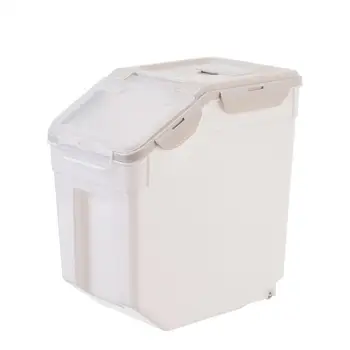 

1PC Pet Food Container Dustproof Sealing Bucket Airtight Canister Storage Barrel For Dog Cat Pet Food Storage Barrel Sealed Jar