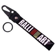 Ремень для мотоцикла брелок Металлический брелок для Mitsubishi RalliArt Lancer Rally Art с подвесной пряжкой