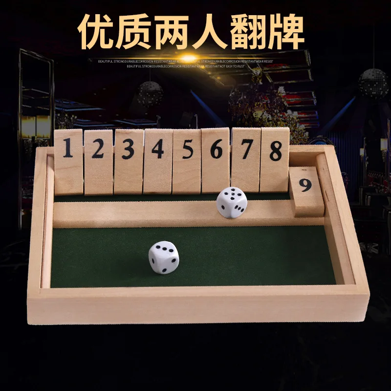 Xinyuan Повседневная игрушка деревянный два мульти-сиденья с номерами du jiu игра флоп игрушка KTV бар напиток реквизит