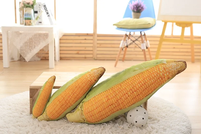 30-75 см живая Кукуруза cob фрукты овощи еда анти-стресс мягкая креативная Подушка плюшевая девочка хобби детская игрушка подарок