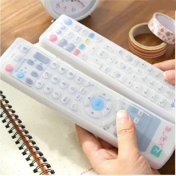 

Silicone TV Remote Control Protective Bag Air Condition Remote Control Case Dust Protective Holder Waterproof Storage Bag