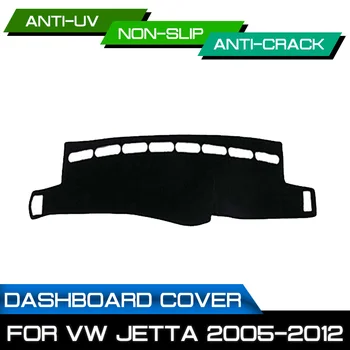 

Car Anti-dirty Non-slip Dash Cover Mat Dashboard Mat UV Protection Shade for Volkswagen Jetta 2005 2006 2007 2008 2009-2012