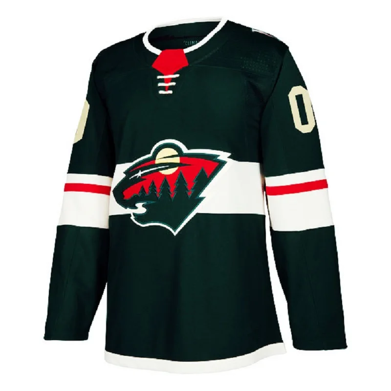 

American Ice Hockey Jerseys Zach Mikko Koivu Devan Dubnyk Eric Ryan Alex Stalock Jason Zucker Wild Jersey