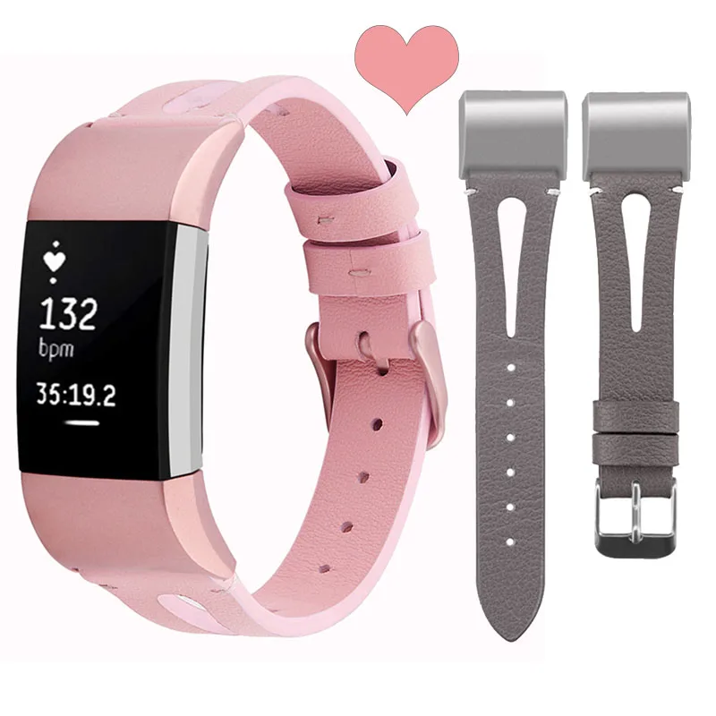 Браслет для Fitbit Charge 2, ремешок для часов, кожаный ремешок, умный фитнес-ремешок для Fitbit Charge 2, аксессуары для часов, ремешок на запястье