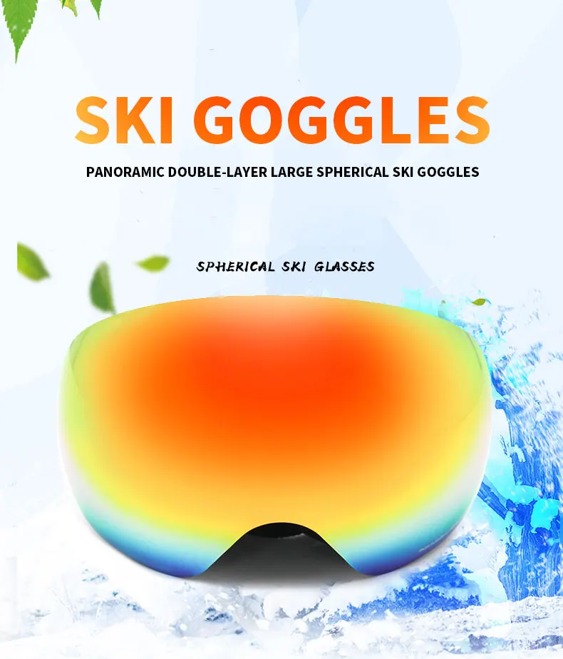 SMN очки для сноуборда, пара зимних лыжных очков, лыжные очки для женщин и мужчин, анти-туман, снежные очки для сноубординга