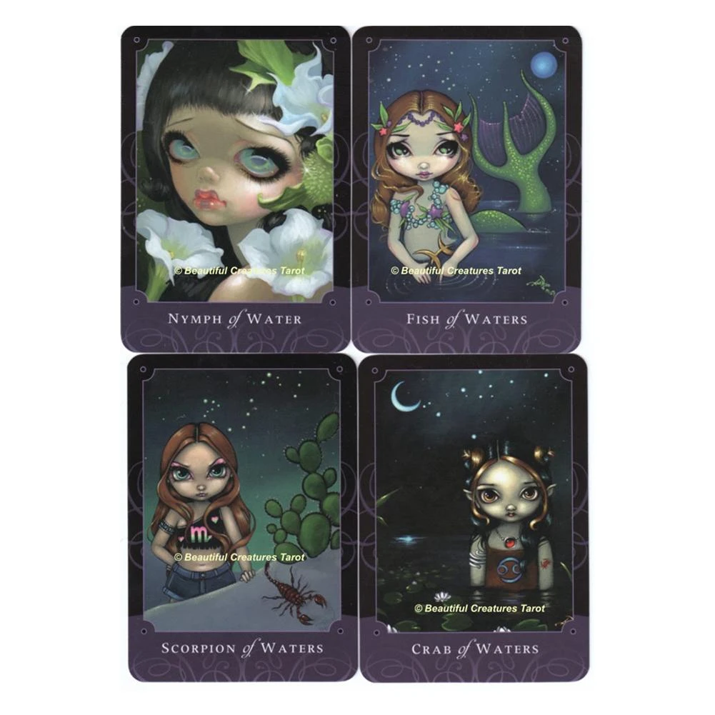 Beautiful Creatures Board Game Tarot Cards English Language Interaction Divination Playing Cards
