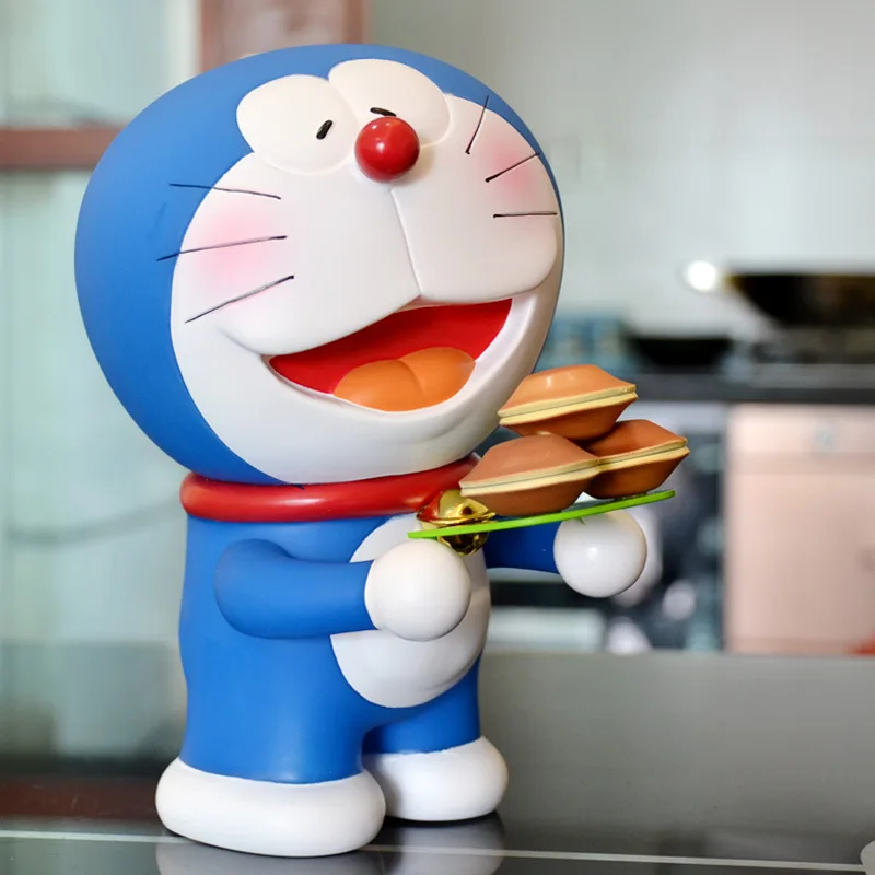 Синий жирный украшение игрушка мультфильм кукла ручной работы модель винил 100th юбилей реквизит украшение дома аксессуары синий жирный 4