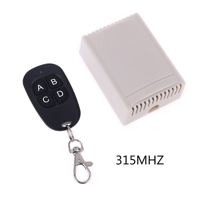 Multiple Dc 12V 24V 315MHZ 433MHZ 4CH Wireless Relay Remote Control Light Switch +HYD-4 Switchs Receiver Transmitt