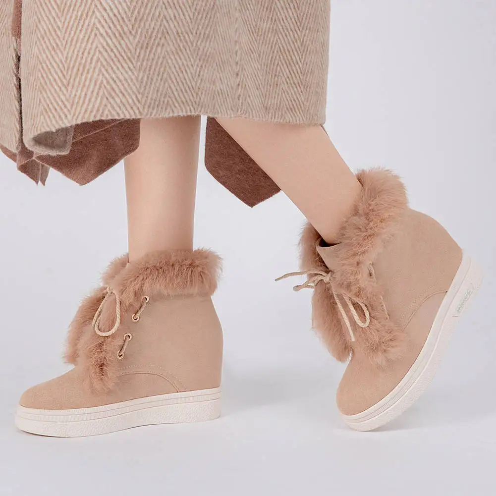 DORATASIA Big Size 32-42 New Height Increasing Boots Ladies Platform Shoes Woman Casual Party Lace Up Winter Ankle Boots Women DORATASIA Big Size 32-42 New Height Increasing Boots Ladies Platform Shoes Woman Casual Party Lace Up Winter Ankle Boots Women