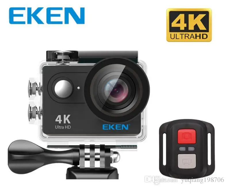 EKEN H9R with remote control Ultra HD 4K WiFi HDMI 1080P 2.0 LCD 170D pro Sports camera waterproof
