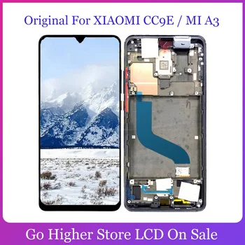 

6.01'' Original LCD For Xiaomi CC9E / MI A3 Lcd Mi CC9E MiCC9E LCD Display Touch Screen Digitizer Assembly + Frame
