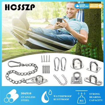 

Stainless Steel Suspension Bracket Base Hammock Mount Ceiling Hook Anchor Gym Training Sandbag Aerial Yoga Swing Hanging Chair
