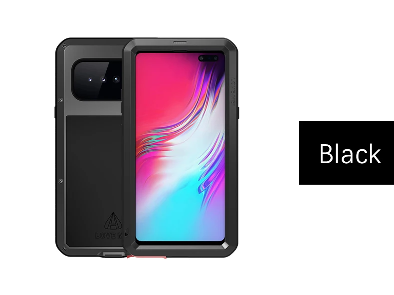 LOVE MEI для samsung Galaxy S10 5G Чехол ударопрочный грязеотталкивающий водостойкий металлический бронированный чехол для телефона для samsung Galaxy S10 5G