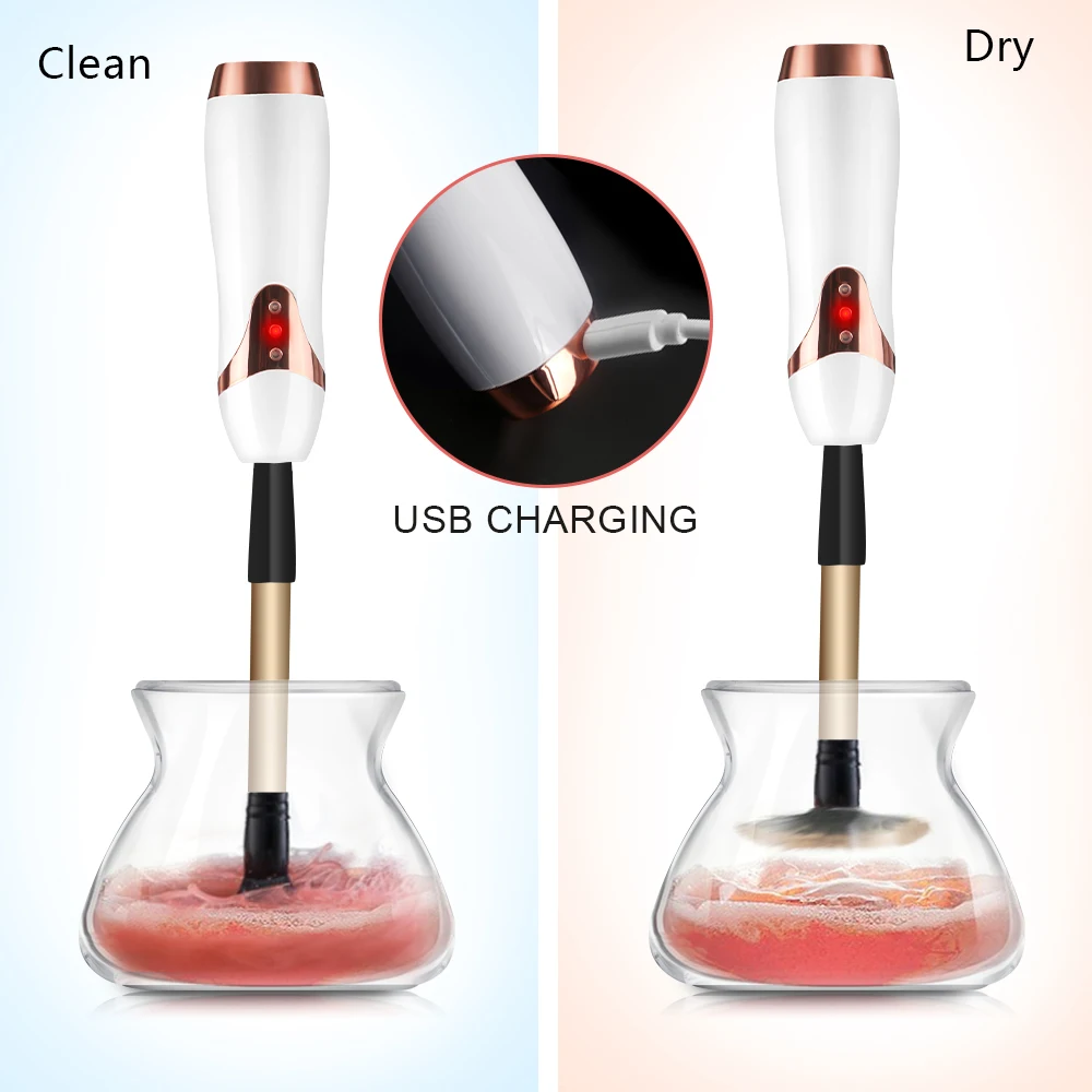 Зарядное устройство USB губка для удаления макияжа удобный силикон Make up щётки промывка моющее средство автоматическая машина для уборки