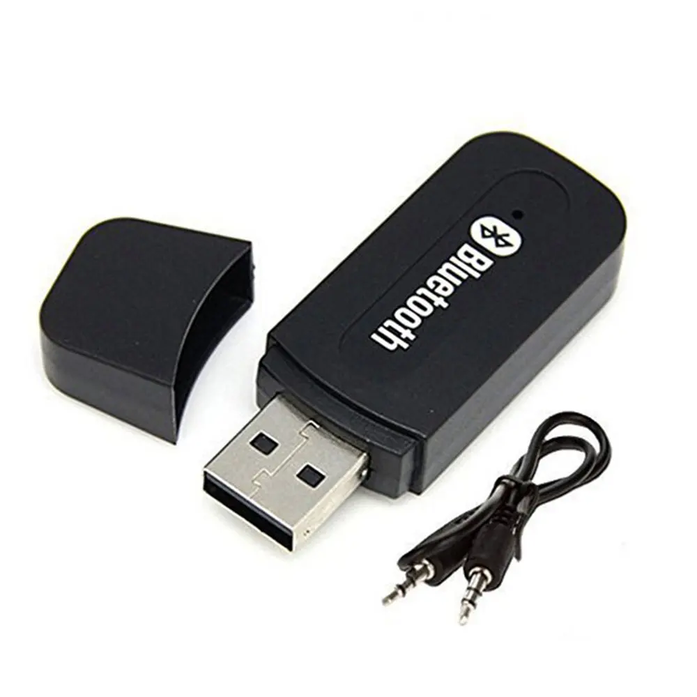 USB Bluetooth адаптер автомобильный Bluetooth приемник прочный Bluetooth аудио адаптеры приемника телефона 3,5 мм беспроводной портативный