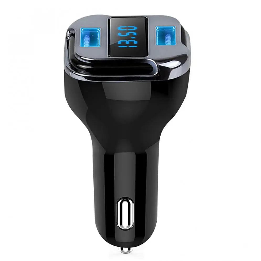 4.2A 24 Вт 2 порта двойной USB расположение автомобиля быстрое зарядное устройство gps автомобильный спутниковый Позиционирование трекер с OLED дисплей