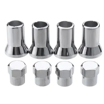 

4pcs/Set TR413 Car Truck Tire Wheel Tyre Valve Stem Hex Air Caps Airtight with Sleeve Covers Car Accessories