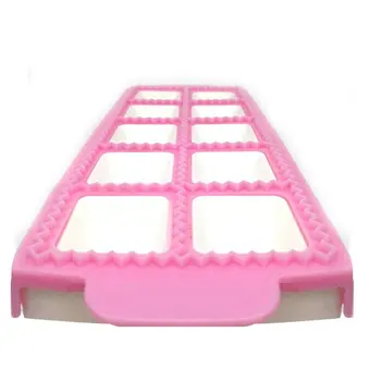 

10-Hole Plastic Ravioli/Pierogi/Dumpling Maker Wrapper Empanada Press Mold Dough Cutter Pie Ravioli Dumpling Mould