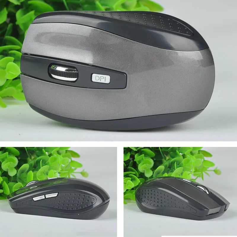 For PC Laptop Wireless Mouse Optical Gaming Mouse Portable 2.4GHz Mouse with USB Nano Dongle Office Gamer Computer Desktop Mice