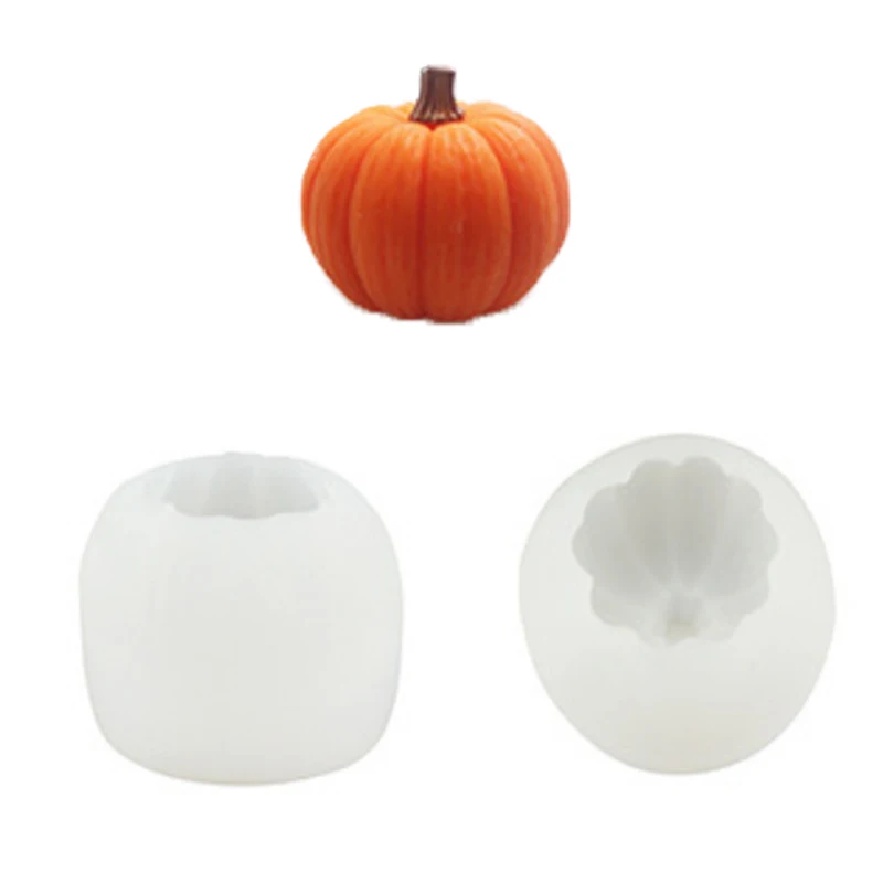 

Halloween theme pumpkin Molds Fondant Cake Decorating Tools Silicone Molds Chocolate Baking Tools for Cakes Gumpaste Fimo
