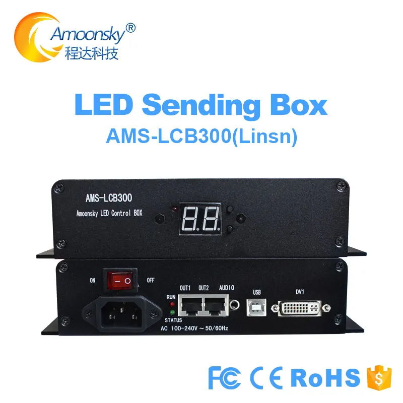 Linsn ts802d sending card box LCB300 (with card)