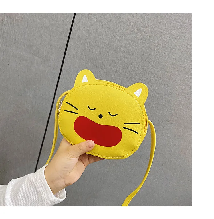 Детская сумочка с милым котом сумка для девочек детская на плечо Kawaii кошелек