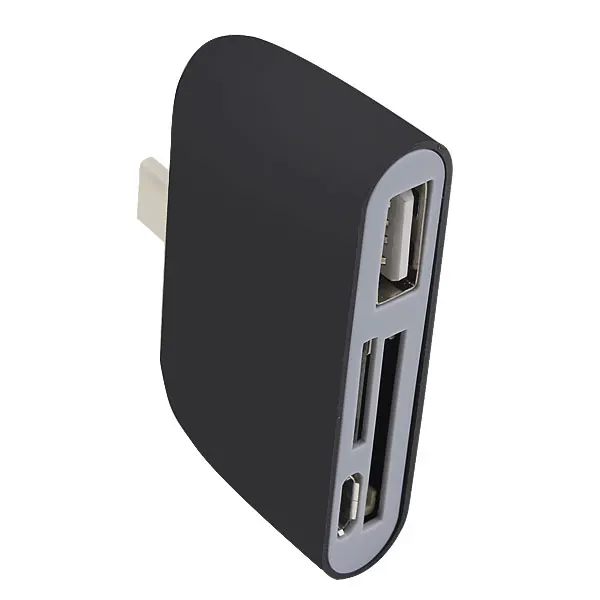 50 шт. 4 в 1 USB 3,1 type-C кард-ридер для SD/TF/USB/Micro USB OTG концентратор адаптер для Mac