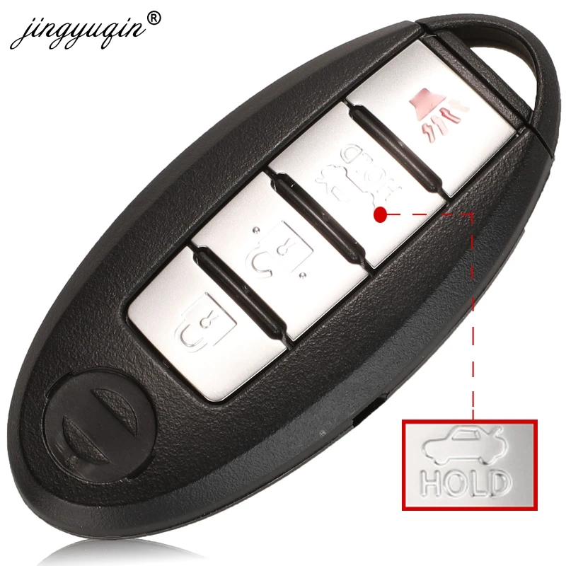 Jingyuqin умный дистанционный ключ для NISSAN Altima Teana Maxima MURANO для Infiniti G25 G35 G37 Q60 FX35 FX37 QX70 FX50 315 МГц ID46
