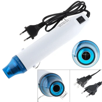 

110V ~ 220V 300W Diy Using Heat Gun Electric Tool with Shrink Plastic Surface for Heating DIY Accessories and EU / US Plug