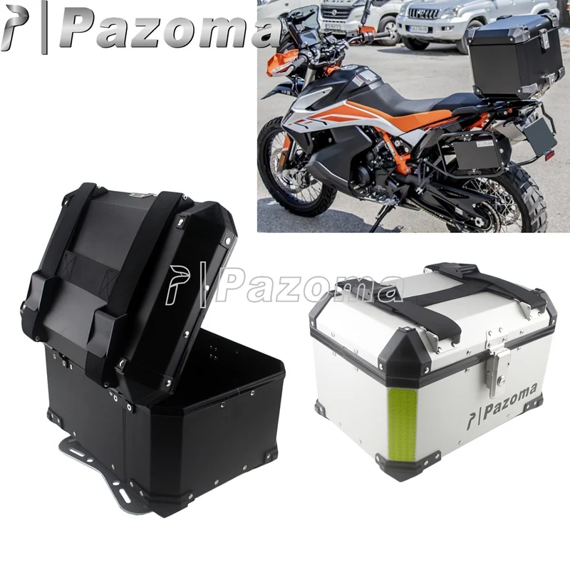 Bauletto Universale Per Moto Bauletto Da 45 Litri Bauletto Bauletto In Alluminio Bauletto Bauletto Per Bmw R1200Gs Suzuki V-Storm